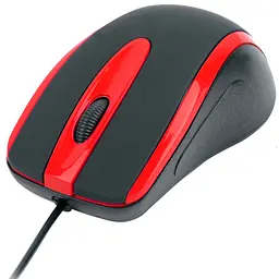 Дротова миша Havit USB чорно-червона (HV-MS753) - мініатюра 2