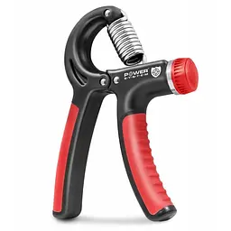 Еспандер кистьовий з регульованим навантаженням 10-40 кг Power Hand Grip Blac Power system One Size fit0011925