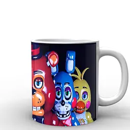 Кухоль GeekLand Five Nights At Freddys П'ять ночей з Фредді постер FN.02.006.420 330 мл білий - мініатюра 2