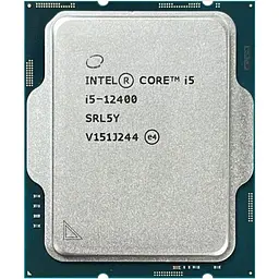 Core i5 2.5-4.4GHz/18MB TRAY (LGA1700) i5-12400 tray