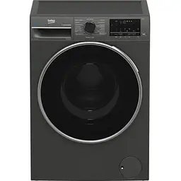 Пральна машина Beko фронтальна 8 кг 1200 A+++ 56 см дисплей пара інвертор графіт