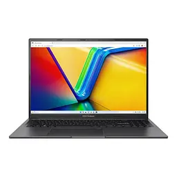 Ноутбук ASUS Vivobook 16X K3605ZU-N1036 16' WUXGA IPS, Intel i7-12700H, 32GB, F1TB, NVD4050-6, NoOS, Чорний (90NB11X1-M00190)