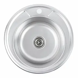 Кухонна мийка з нержавіючої сталі Valeso декор 490 (0,8/180 мм), Decor - мініатюра 3