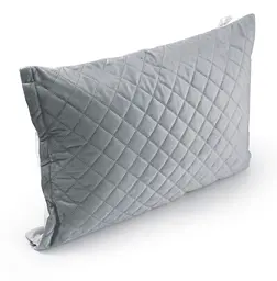 Чохол на подушку Руно 50х70 VeLour "Dark Grey ромб" 382.55_Dark Grey ромб