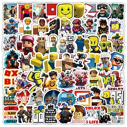 Стікерпак Роблокс Набір наклейок GeekLand ROBLOX 100 штук - мініатюра 2