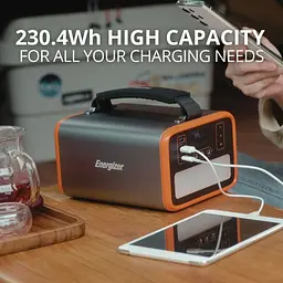 Зарядна станція Energizer 150Вт (230Вт/г) 2xDC, LiFePO4, USB-C PD 60Вт (PPS240W2) - мініатюра 4