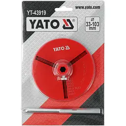 Тримач дисковий вольфрамовихкоронок YATO Ø=33-103 мм (YT-43919) - мініатюра 5