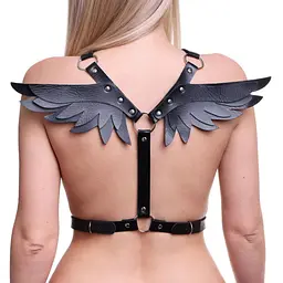 Портупея Крила Babydoll Універсальний.. Чорний 4116 - мініатюра 2