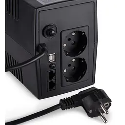 Пристрій безперебійного живлення Vinga LCD 800VA plastic case with USB (VPC-800PU) - мініатюра 11