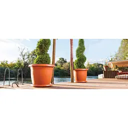 Горщик для квітів Serinova Villa, 76 л, теракотовий (VS13-Kiremit) - мініатюра 2