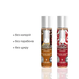 Набір лубрикантів System JO Naughty or Nice Gift Set Candy Cane & Gingerbread (2х30 мл) - мініатюра 3