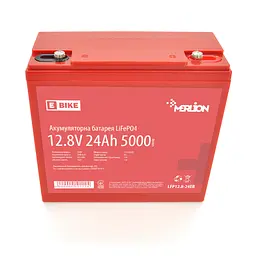 Акумулятор Merlion LiFePO4 12.8V 24AH