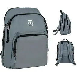 Рюкзак підлітковий Kite для хлопчика K24-2589S-2 Сірий (2000990667717A)(SC)