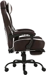 Геймерське крісло GT Racer коричневе з білим (X-2748 Dark Brown/White) - мініатюра 4