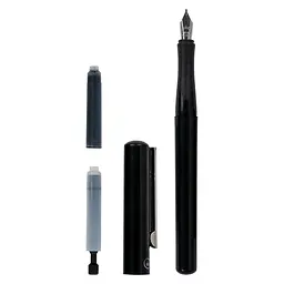 Набір для каліграфії Italic Calligraphy Pen Medium (перо чорний картридж конвертер) Manuscript - мініатюра 4