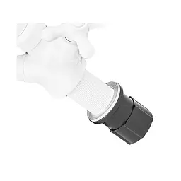 Змішувач для кухні Plamix Pablo-275 white PM0669, Білий - мініатюра 2