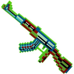 Дитяча іграшка Автомат Bambi "Minecraft" MСR-A(Green) світлові та звукові ефекти