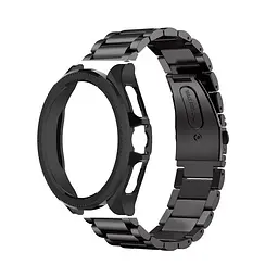 Комплект Tamister для годинника Xiaomi Watch 2Pro чорний (бампер + ремінець Rolex design 22 мм) - мініатюра 2