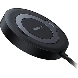 Бездротовий зарядний пристрій Baseus Simple Mini4 15W Universal Explorer Edition Cosmic Black (P10273300121-01) [151030] - мініатюра 3
