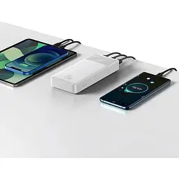 Портативна батарея Baseus Bipow Digital Baseus Bipow Digital Display 20000 mAh 20W PPDML-M02 White - мініатюра 3
