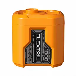 Портативний повітряний насос Flextail Evo Pump 3, 1000 л/хв, помаранчевий - мініатюра 2