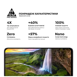 Скло захисне Armorstandart Pro ZTE Nubia Neo 2 5G Black (ARM78903) - мініатюра 5