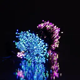 Гірлянда Кінський хвіст Мішура 1200 LED 20 ниток 2 м зелена, мультиколор GarlandoPro D1200L2MGML - мініатюра 9