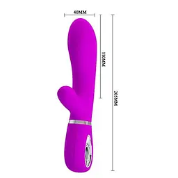 Вібратор Pretty Love Thomas Vibrator Purple - мініатюра 4