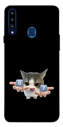 Чохол Demsky Six Seven cat для Samsung Galaxy A20s