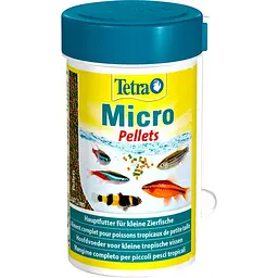 Сухий корм для дрібних акваріумних риб Tetra в гранулах Micro Pellets 100 мл для всіх акваріумних риб - мініатюра 2