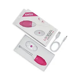 Віброяйце IJOY Rechargeable Remote Control Egg Pink - мініатюра 2