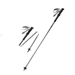 Трекінгова палиця Naturehike (CNK2450DS017) 35-110см - складна - чорна - мініатюра 11