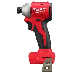 Шуруповерт ударний акумуляторний безщітковий 1/4'' HEX MILWAUKEE, M18 BLIDRC-0. 190Нм (каркас, кліпса для ременя)