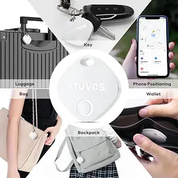 Atuvos Smart Bluetooth Air Tracker 1 Pack, Keys Finder працює з Apple Find My (тільки iOS), локатор предметів для ключів - мініатюра 5