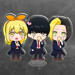 Акрилова колекційна фігурка Чібі Chibi Аніме Магія та м'язи 10 см
