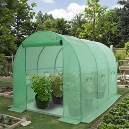 Теплиця тунельна Greenhouse 6м2 (300х200х200см.) - мініатюра 2