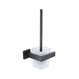 Йоржик для унітазу VBI Jupiter black VBI-040610BL, Чорний матовий
