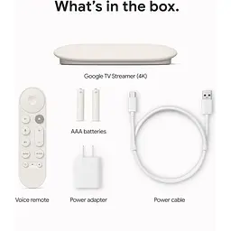 Медіаплеєр Google TV Streamer 4K Porcelain [122644] - мініатюра 4
