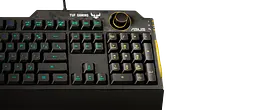 Клавіатура Asus TUF Gaming K1 USB UKR RGB Black (90MP01X0-BKMA00) - мініатюра 3