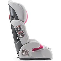 Автокрісло Kinderkraft Comfort Up Pink сіре з рожевим (00-00158113) - мініатюра 5