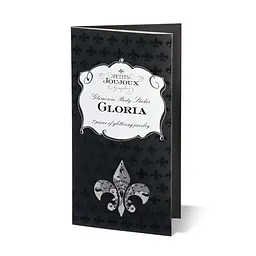 Пестиси Petits Joujoux Gloria set of 2 Black/Pink із кристалів, прикраса на груди (чорний) - мініатюра 2