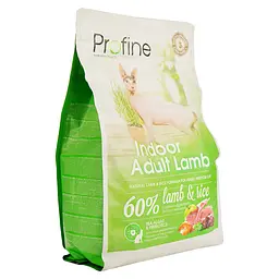 Сухий корм для виведення шерсті Profine Cat Indoor, з ягням і рисом, 2 кг - мініатюра 3