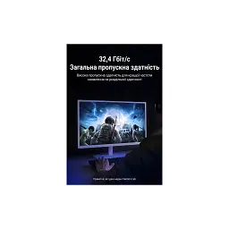 Кабель мультимедійний DisplayPort M to DisplayPort M 3.0m 8K60Hz blue Vention (HCELI) - мініатюра 10