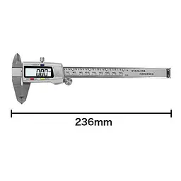 Штангенциркуль Digital Caliper металевий цифровий з екраном 0-150 мм у футлярі - мініатюра 5