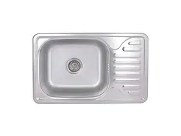 Мийка врізна Brinex 660х420х180мм 1 6642, Satin 0,8мм BRIN6642SAT08