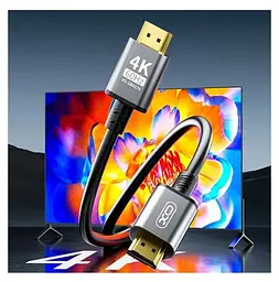 Кабель XO HDMI-HDMI V 2.0 3 м (GB017A-HDMI.tranish) - мініатюра 4