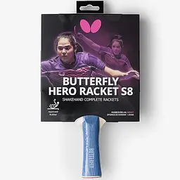 Ракетка для настільного тенісу Butterfly HERO Racket S8 Adriana Díaz (6251780002)
