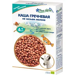 Каша на козячому молоці Fleur Alpine Organic Гречана 200 г