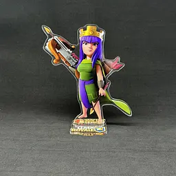 Акрилова колекційна фігурка Clash of Clans, Clash Royale Королева лучниць 15 см - мініатюра 2