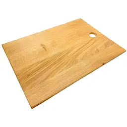 Дошка кухонна обробна прямокутна дерев'яна iWood 340 x 250 мм дуб
